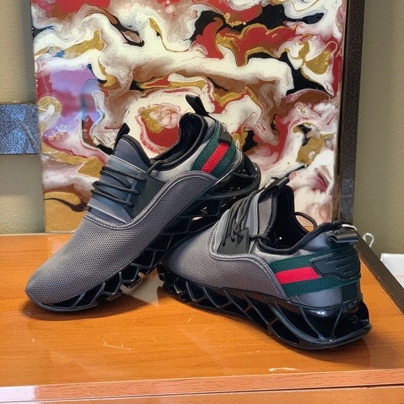 Mens "Connor" Casual Slip On Fashion Sneakers - Picture 2 of 7